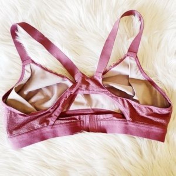 SOLD Lululemon Awake To Lace Sports Bra Purple 36C - Picture 4 of 6